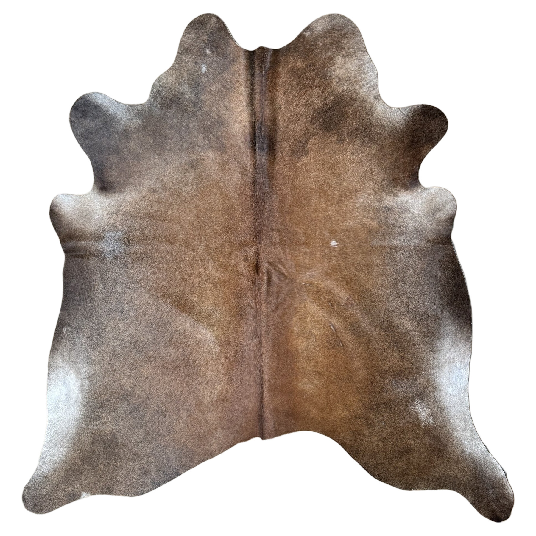 Koeienhuid Vloerkleed 196x190 cm - bovenaanzicht