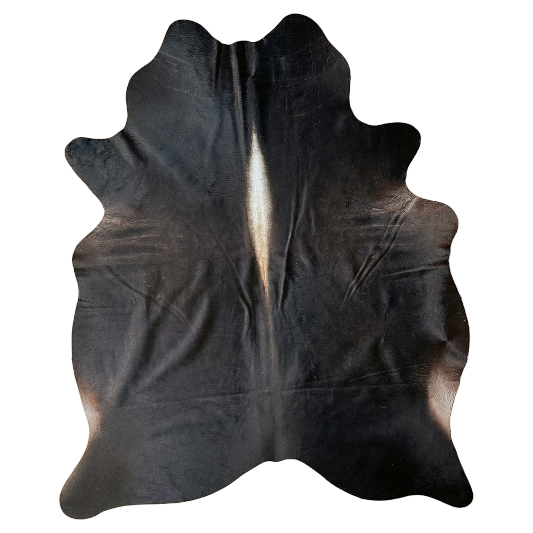 Koeienhuid Vloerkleed 218x179 cm - bovenaanzicht