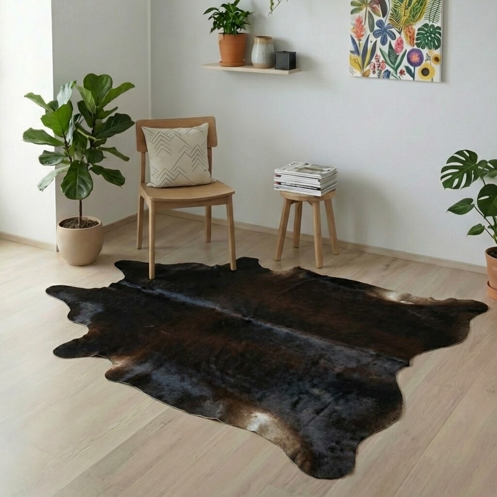 Koeienhuid Vloerkleed 205x188 cm
