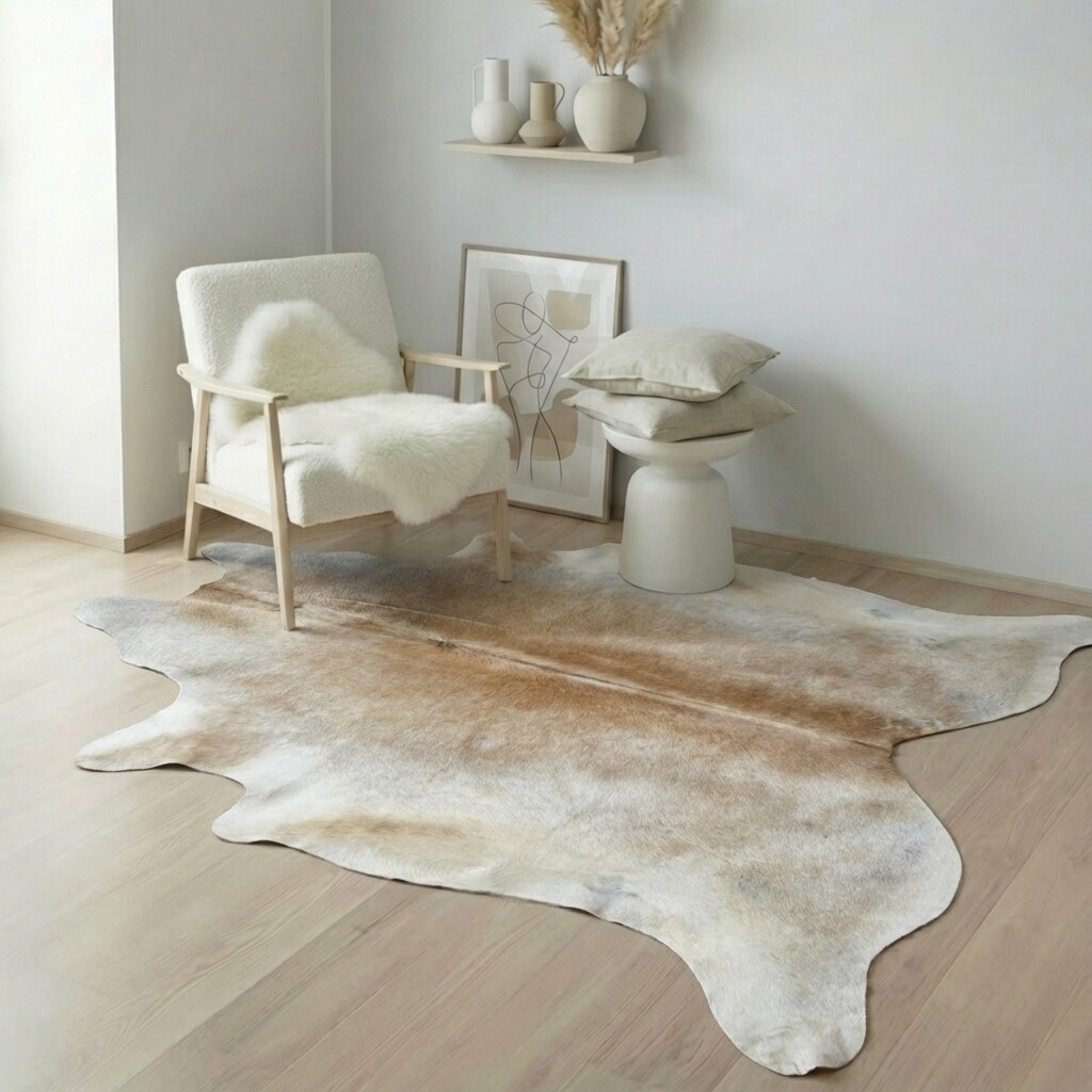 Koeienhuid Vloerkleed 222x195 cm