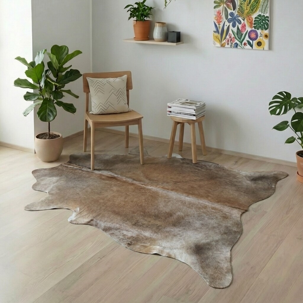Koeienhuid Vloerkleed 213x176 cm
