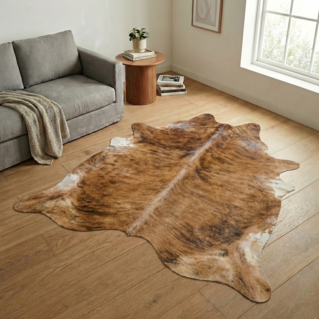 Koeienhuid Vloerkleed 241x224 cm